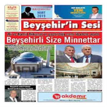  Beyşehir'in Sesi Gazetesi