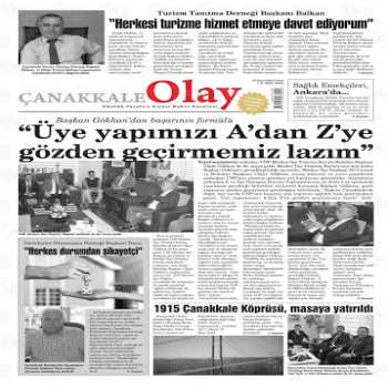  Çanakkale Olay Gazetesi