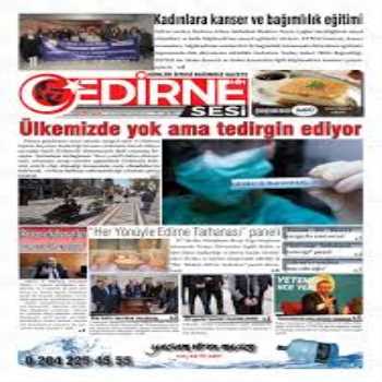  Edirne'nin Sesi Gazetesi