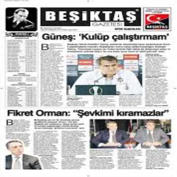  Gazete Beşiktaş Gazetesi