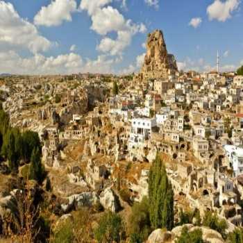 Kapadokya Ortahisar Kalesi Nevşehir