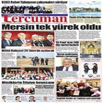  Mersin Tercüman Gazetesi