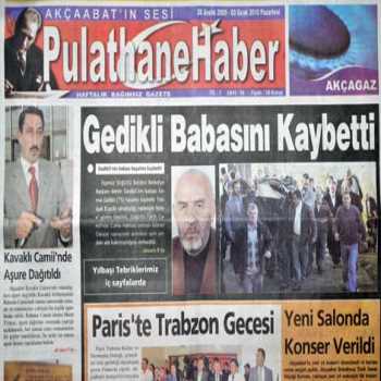  Pulathanehaber Gazetesi