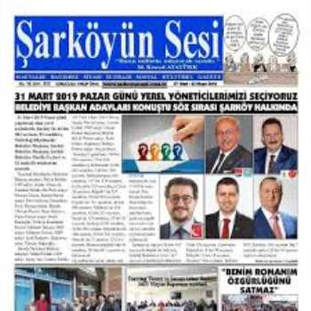  Şarköy'ün Sesi Gazetesi