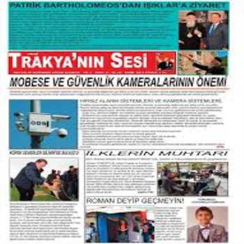  Trakya'nın Sesi Gazetesi